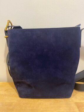 Quince Italian Suede Bucket Crossbody